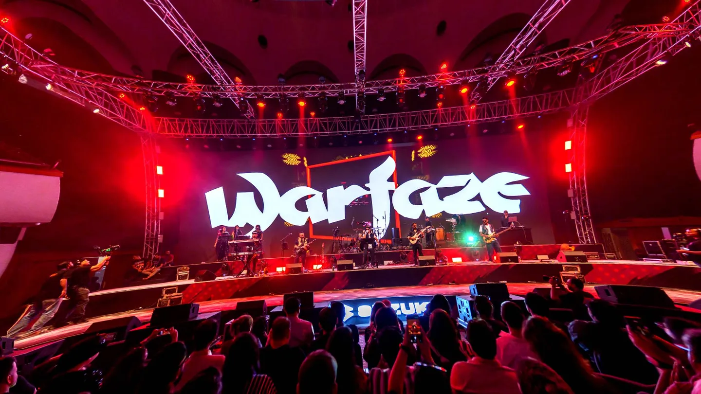 Warfaze and Michael Jackson tribute stage