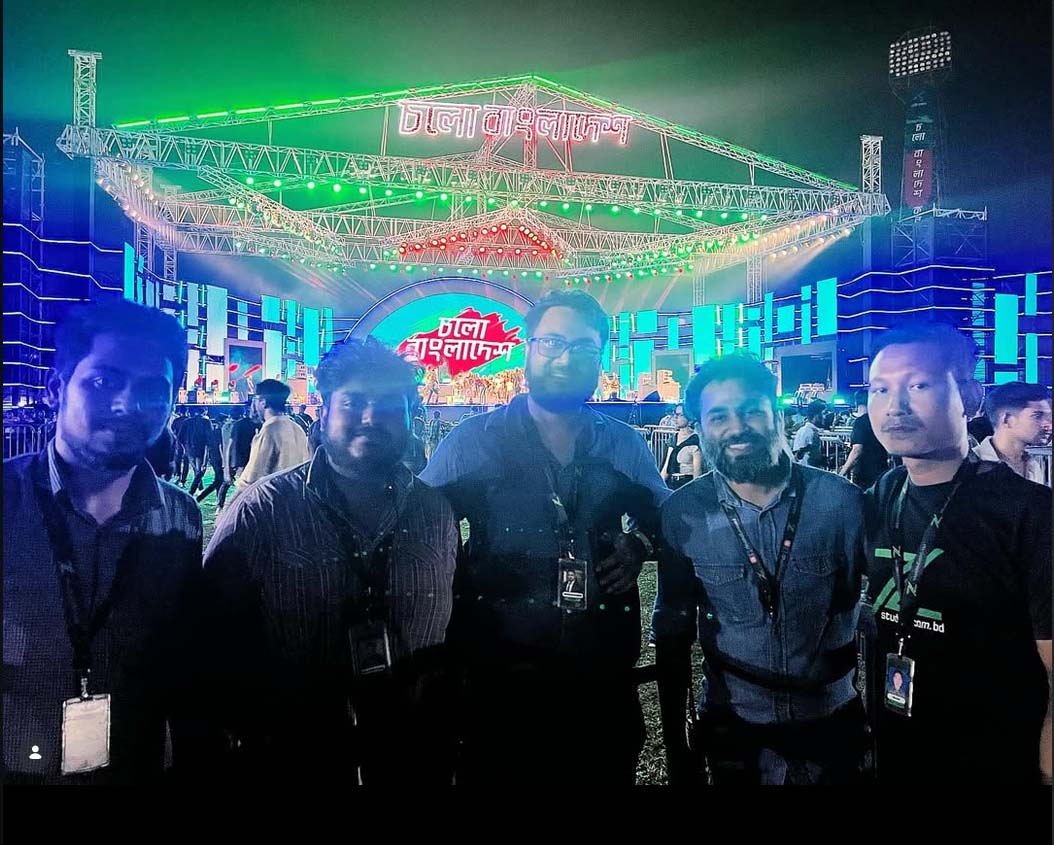 Studio Z BD team at Cholo Bangladesh Concert 2023