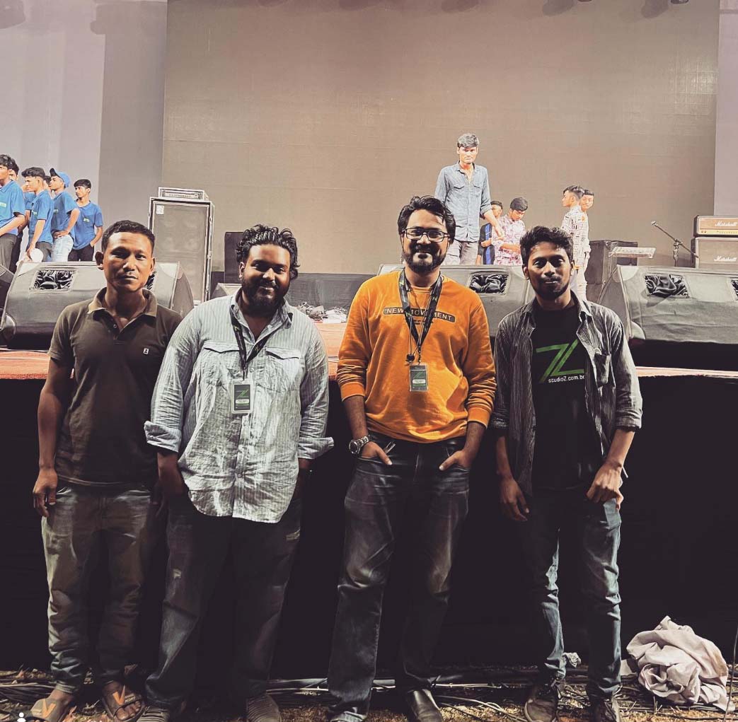 Studio Z BD team at Falgun Utshob 1429, Keraniganj
